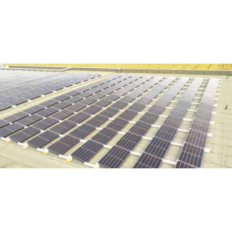 Système toit plat  Sun Ballast CONNECT 5°